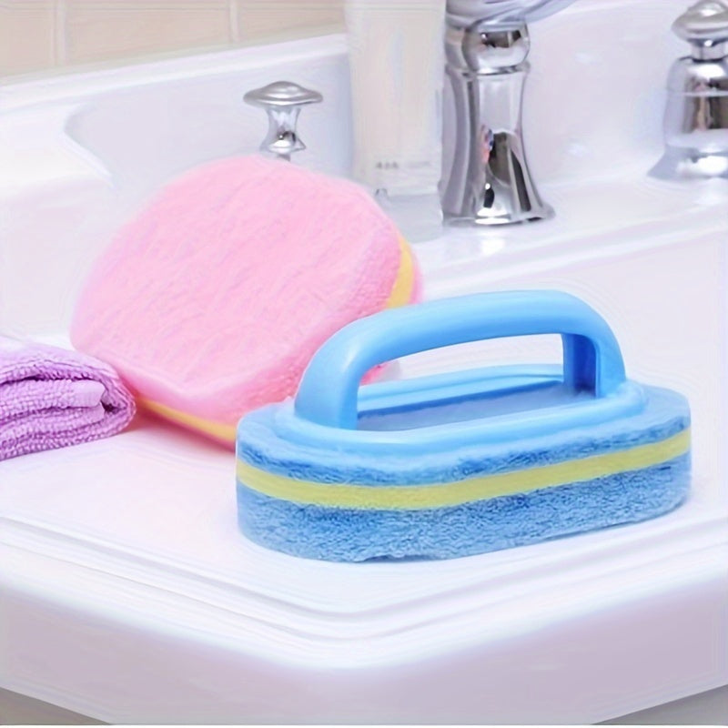 Magic Sponge Easy Cleaning - Ceramic Tile, Glass, Walls, Toilet Shining | Pink Essential Home Cleaning Tool, Ideal for Kitchen & Bathroom, Christmas Gift
